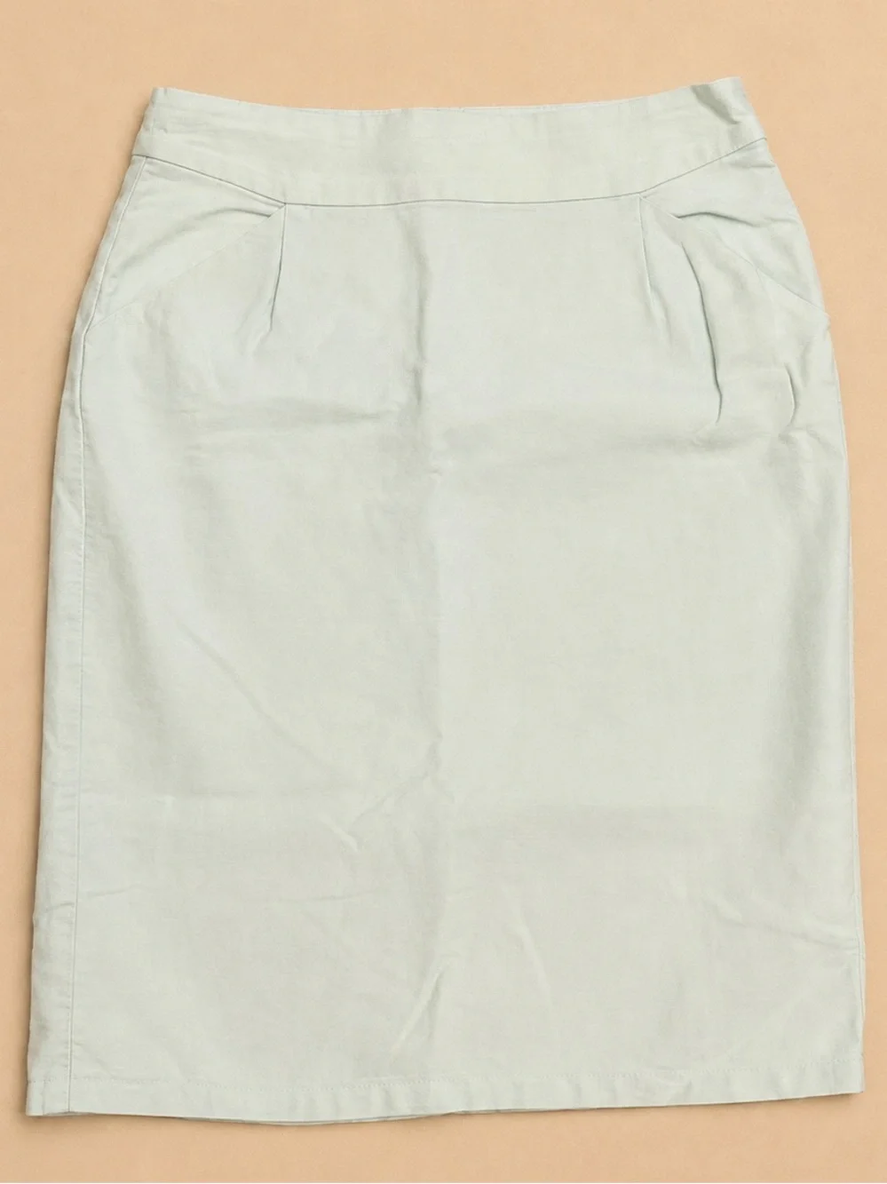 J. Crew Light Mint Pencil Skirt